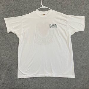 VTG Indiana Heart Institute Shirt Mens XXL Cardiac Rehab Single Stitch White Tee